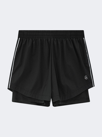 Erke Sports Women Running Short Black