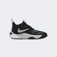 Nike Team Hustle Grade-Boy Basketball Shoes Black/White