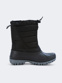 Topten Comfy Kids Skiing After Ski Boots Black/Grey