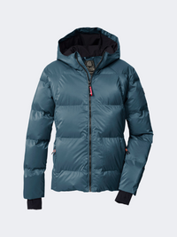 Killtec Ksw 210 Quilted Girls Skiing Jacket Dark Denim