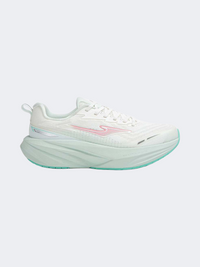 Erke Women Running Shoes White/Icy Green