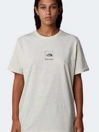 The North Face Coordinates Women Lifestyle T-Shirt White Dune