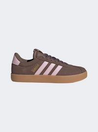 Adidas Vl Court 3 Women Sportswear Shoes Earth Strata/Pink