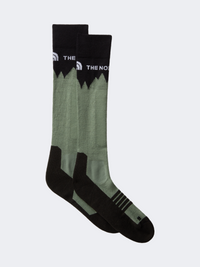 The North Face Mountain Resort Unisex Skiing Sock Slate Moss/Black