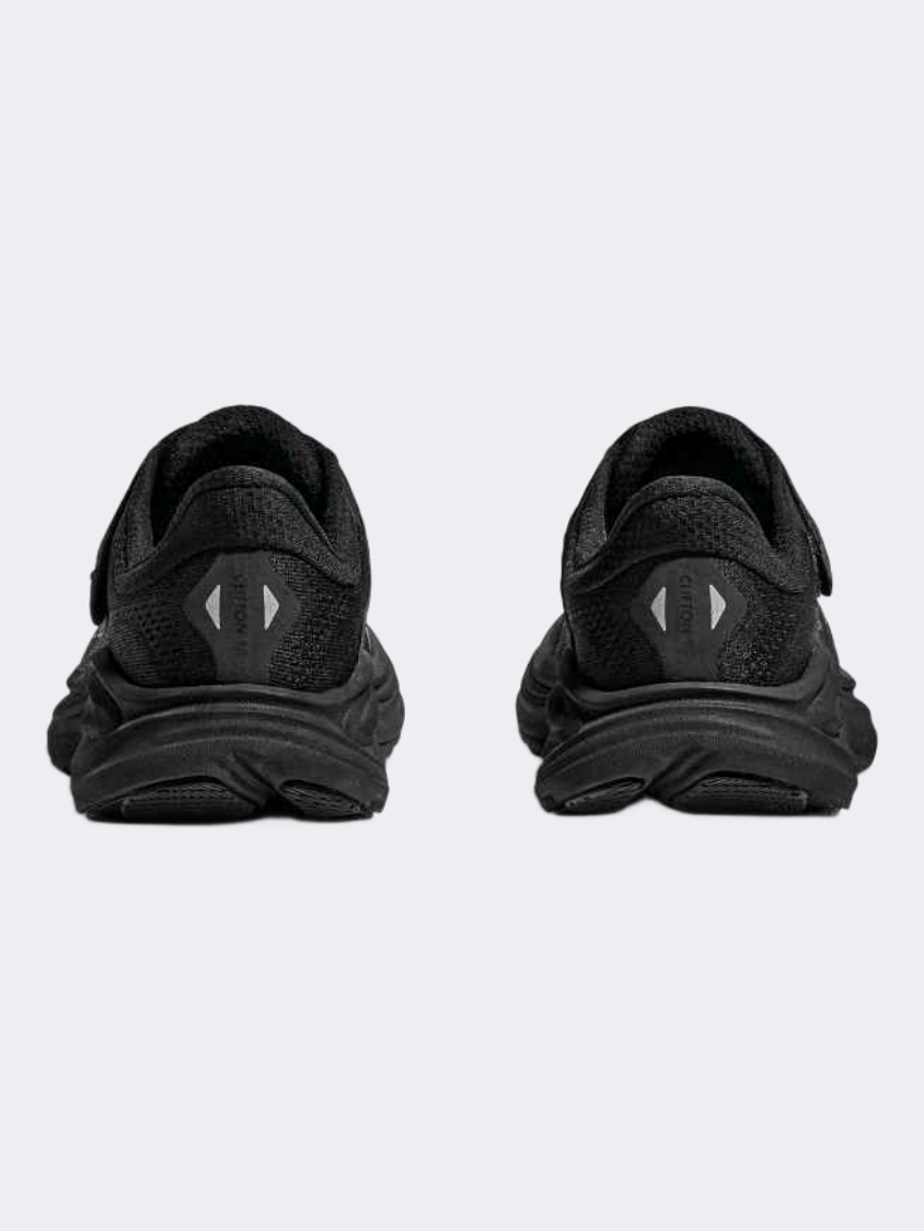 Hoka Clifton 10 Ps-Boys Running Shoes Black