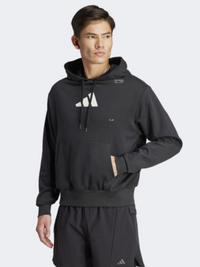 Adidas All Gym Category Pump Men Training Hoody Black/White
