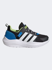 Adidas Lightorama Runner Ps-Boys Sportswear Shoes Black/White/Blue