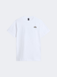 The North Face Stone Logo Relaxed Graphic Men Lifestyle T-Shirt White