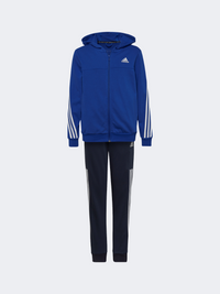 Adidas Kids-Boys Sportswear Suit Blue/White
