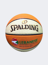 Spalding LBF Official Game Size 6 Unisex Basketball Ball Orange/White
