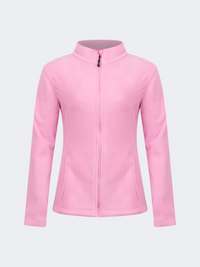 Top Ten Warm Women Skiing Full Zip Fleece Pink