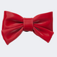 Crocs Maroon Bow Dark Romance Unisex Lifestyle Pins Red