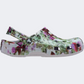 Crocs Classic Photoreal Floral Clog Unisex Lifestyle Slippers Mauve Mist