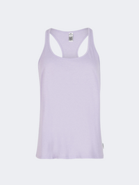 O'Neill Essentials Racer Back Women Lifestyle Tank Purple Rose