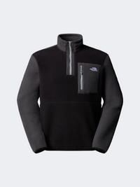 The North Face Yumiori 1/4 Zip Men Hiking Long Sleeve Tnf Black
