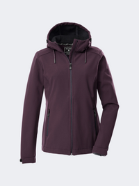 Killtec Kow 8 Softshell Women Skiing Jacket Plum