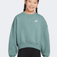 Nike Sportswear Club Fleece Girls Lifestyle Sweatshirt Cannon/White