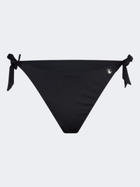 Oil And Gaz Comfortable Women Beach Tie Side Bottom Black