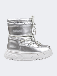 Oil & Gaz After Ski Kids Skiing Boots Silver