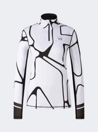 Fire and Ice Ilvy3 Women Skiing Baselayer White/Black