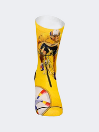 Pacific Indurain Unisex Cycling Sock Yellow