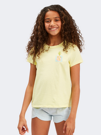 Billabong Sweet Paradise Kids-Girls Lifestyle T-Shirt Lemonade
