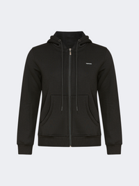 Top Ten Brushed Women Lifestyle Hoody Full Zip Black