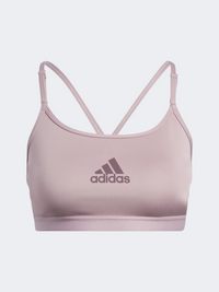 Adidas Aeroreact Women Training Bra Magma Mauve