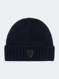 Toni Sailer Juno Metal Logo Men Skiing Beanie Midnight