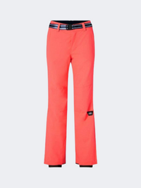 Oneill Pw Star Insulated Women Skiing Pant Fiery Coral