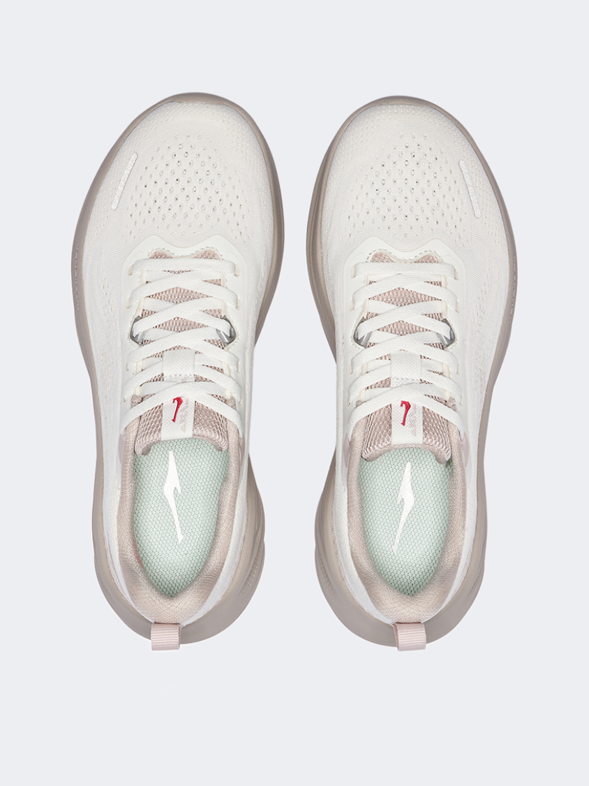 Erke Women Running Shoes White/Light Pink
