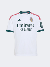 Adidas Real Madrid 26/27 Kids Home Jersey White