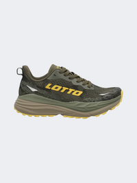 Lotto Moonrun 600 Iv Men Trail Runn Shoes Dark Olive/Old Gold