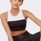 Body Language Yves Top Women Training Bra Black/White