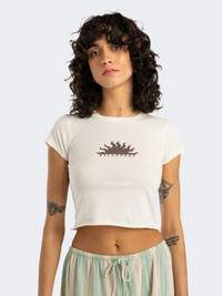 Billabong Sweet Moment Women Lifestyle T-Shirt Salt Crystal