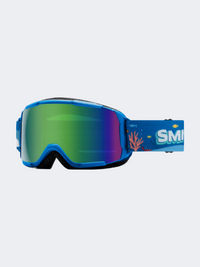 Smith Grom Kids Skiing Goggles Cobalt Shark Bait