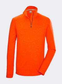 Killtec Ksw 95 Men Skiing Fleece Dark Orange
