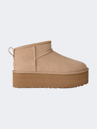 Ugg Classic Ultra Mini Platform Women Lifestyle Shoes Sand
