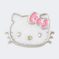 Crocs Hello Kitty Glitter Cat Unisex Lifestyle Pins White/Pink
