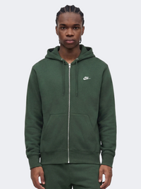 Nike Club French Terry Full Zip Men Lifestyle Hoody Fir/White