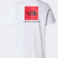 The North Face Redbox Men Lifestyle T-Shirt White/Red