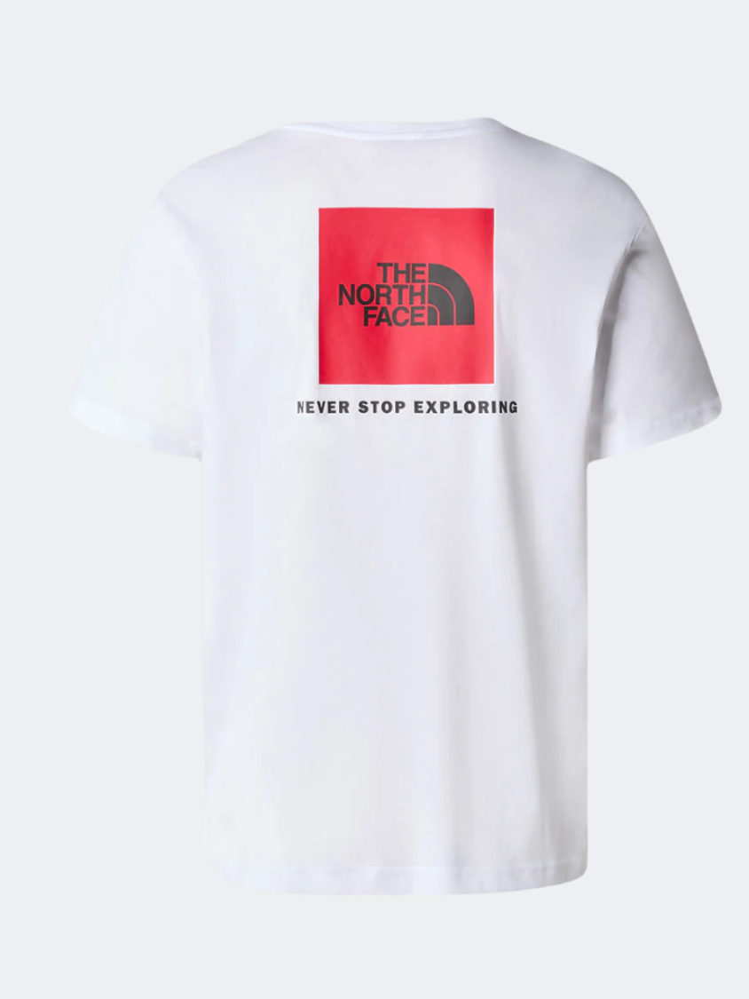 The North Face Redbox Men Lifestyle T-Shirt White/Red