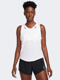 Nike Aeroswift Df Advantage Women Running Tank White/Black