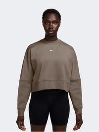 Nike Prima Dri-Fit Women Training Sweatshirt Brown