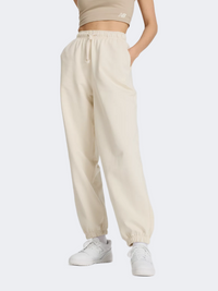 New Balance Athletics French Terry Women Lifestyle Pant Linen