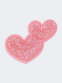 Crocs Glitter Heart Duo Unisex Lifestyle Jibbitz Charm