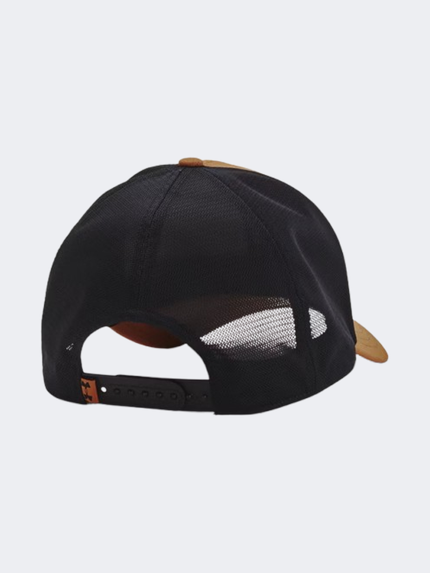 Under Armour Project Rock Trucker Men Training Cap Yellow Ochre/Black