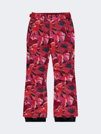 O&#39;Neill Charm All Over Print Girls Skiing Pant Red/Pink