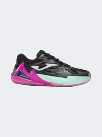 Joma Open 2601 Women Padel Shoes Black/Purple