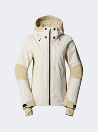 The North Face Lenado Women Skiing Jacket White Dune/Gravel